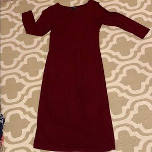 Maroon Isabella Oliver Size 1 maternity dress